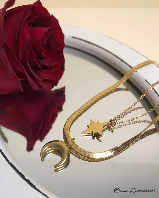 The Nights' Compass Necklace