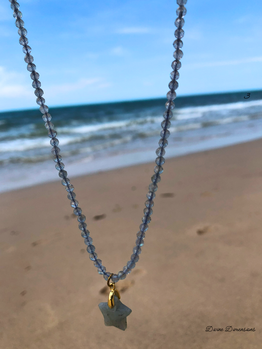 Labradorite Star necklace